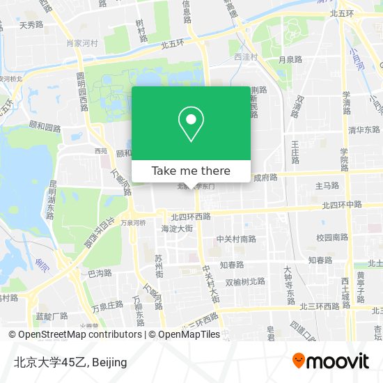 北京大学45乙 map
