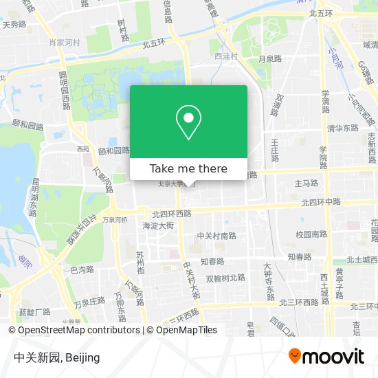 中关新园 map