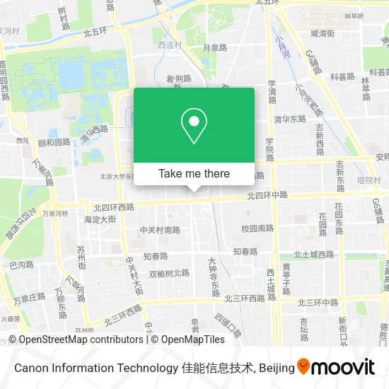 Canon Information Technology 佳能信息技术 map