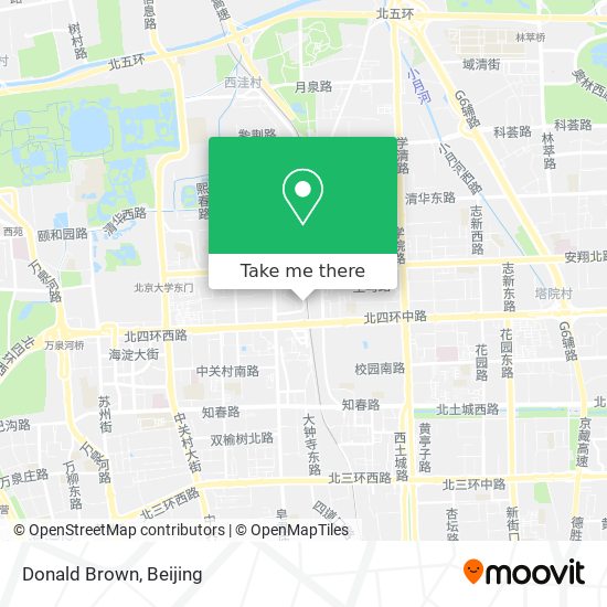 Donald Brown map