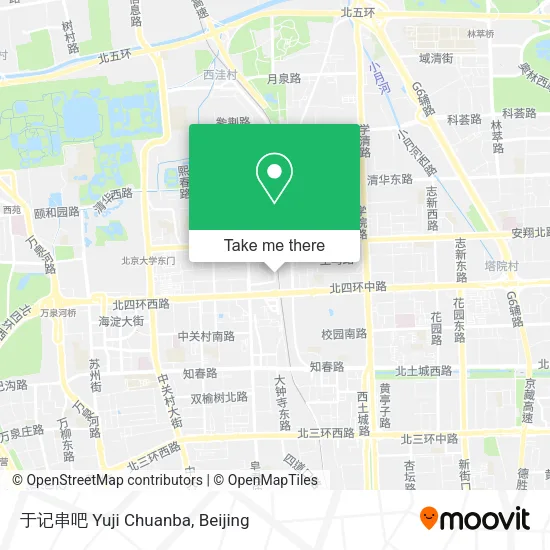 于记串吧 Yuji Chuanba map