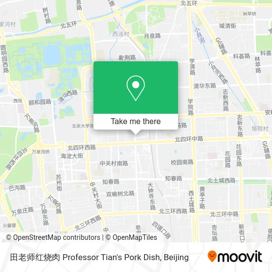 田老师红烧肉 Professor Tian's Pork Dish map