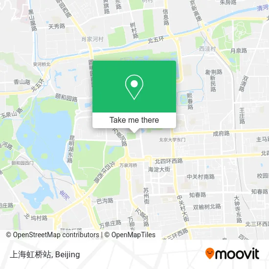 上海虹桥站 map