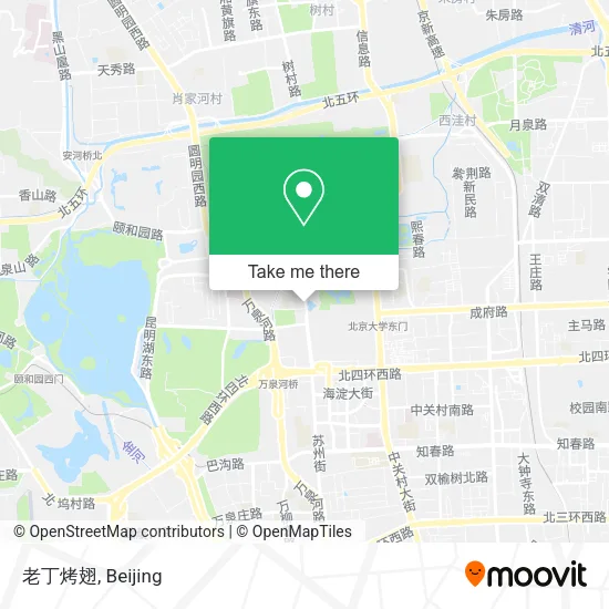 老丁烤翅 map