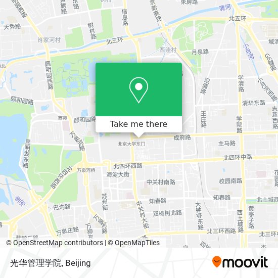 光华管理学院 map