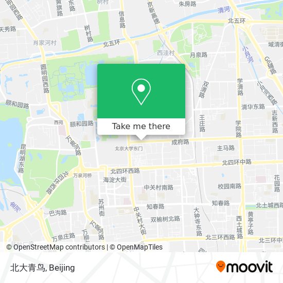 北大青鸟 map