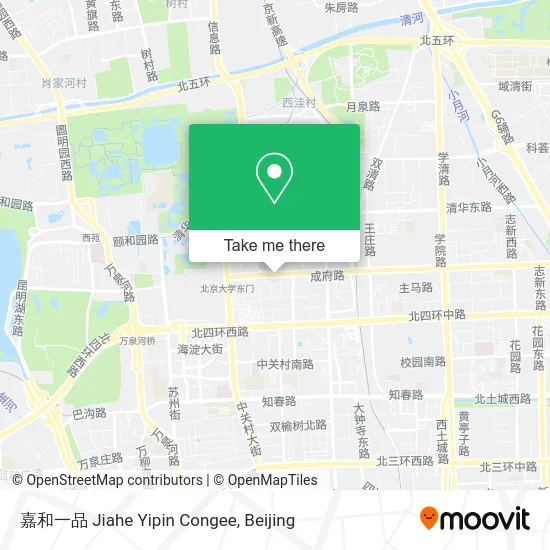 嘉和一品 Jiahe Yipin Congee map