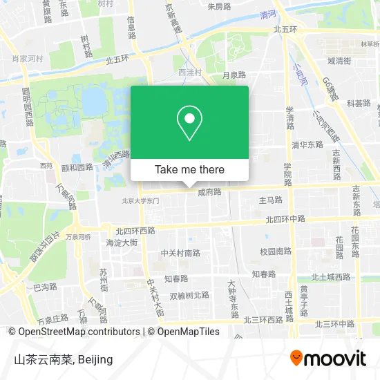 山茶云南菜 map