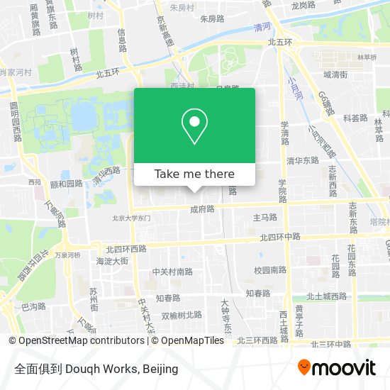 全面俱到 Douqh Works map