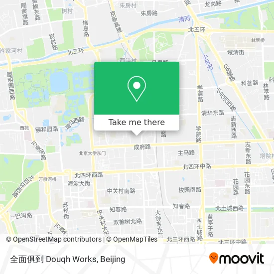 全面俱到 Douqh Works map