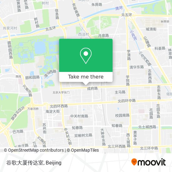 谷歌大厦传达室 map