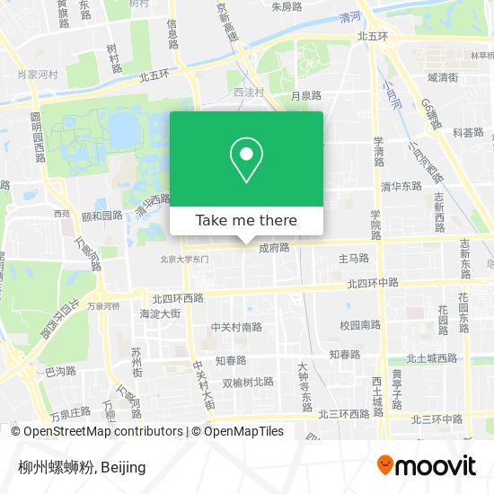 柳州螺蛳粉 map