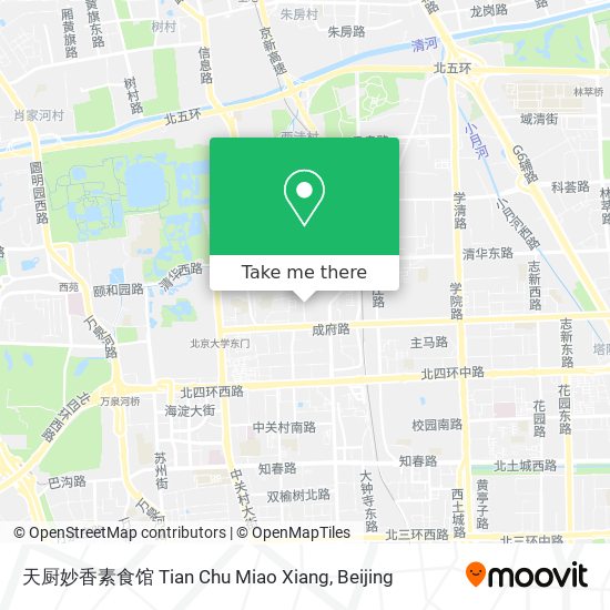 天厨妙香素食馆 Tian Chu Miao Xiang map