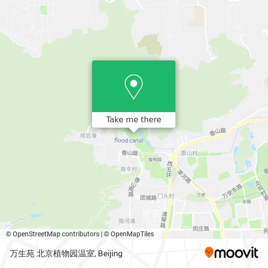 万生苑 北京植物园温室 map