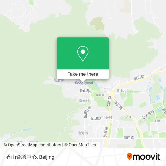 香山會議中心 map
