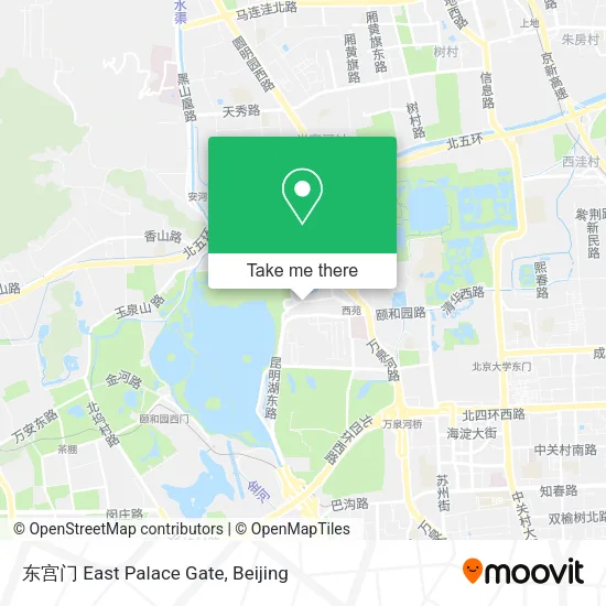 东宫门 East Palace Gate map