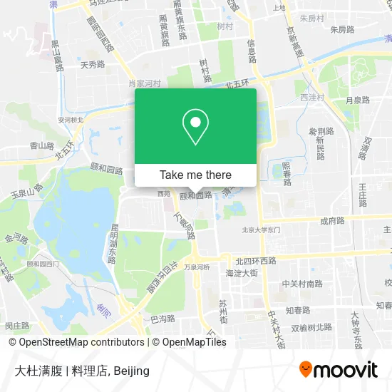 大杜满腹 | 料理店 map