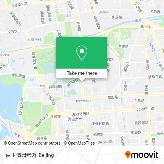 白玉清园烤肉 map