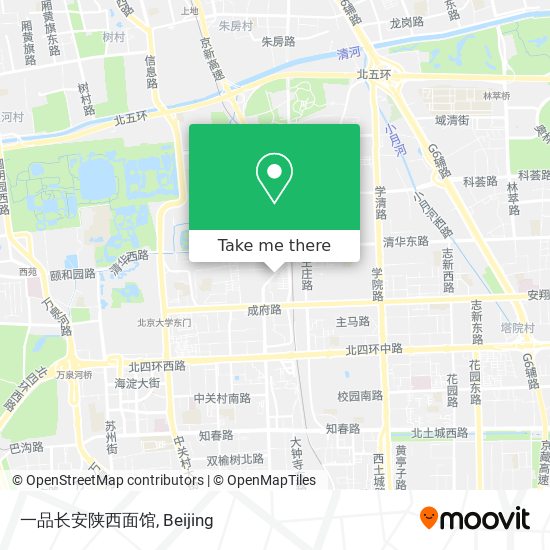 一品长安陕西面馆 map