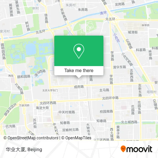 华业大厦 map