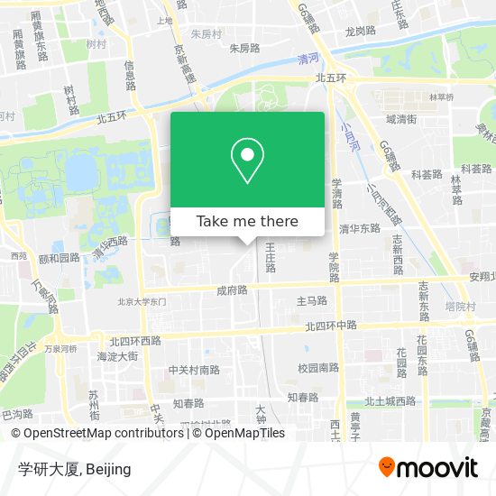 学研大厦 map