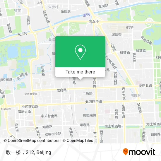 教一楼，212 map