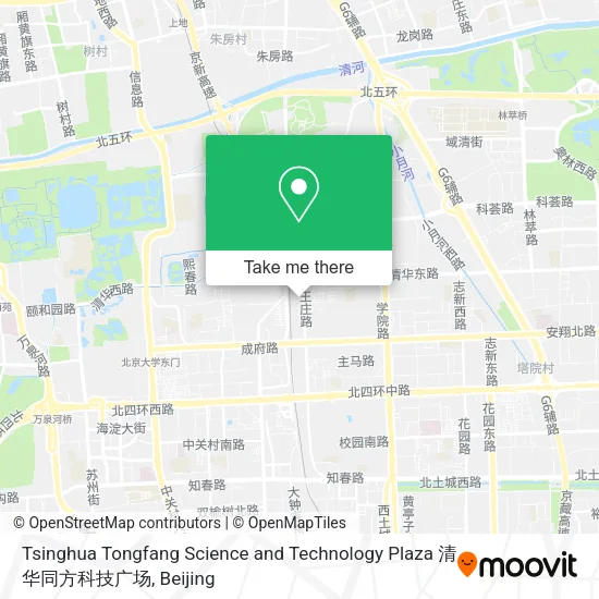 Tsinghua Tongfang Science and Technology Plaza 清华同方科技广场 map