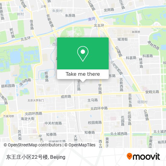 东王庄小区22号楼 map