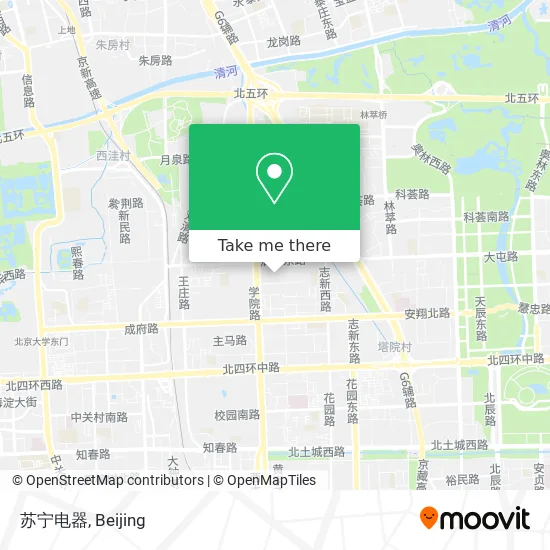 苏宁电器 map
