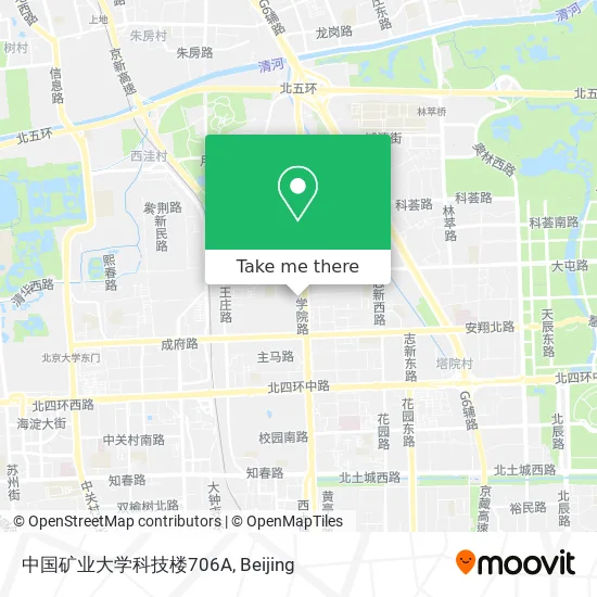 中国矿业大学科技楼706A map