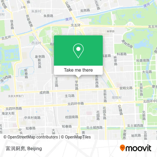 富润厨房 map