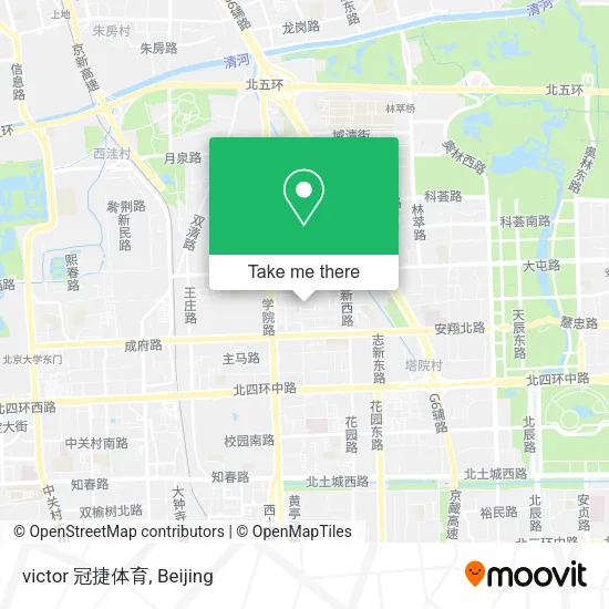 victor 冠捷体育 map