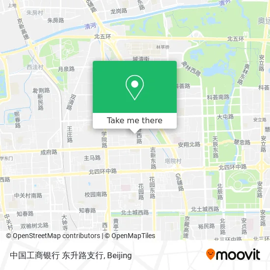 中国工商银行 东升路支行 map