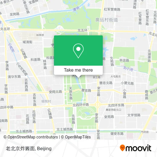 老北京炸酱面 map