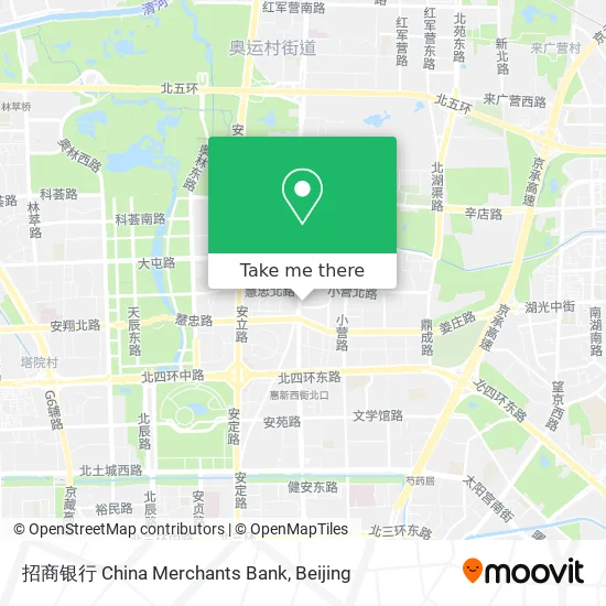 招商银行 China Merchants Bank map