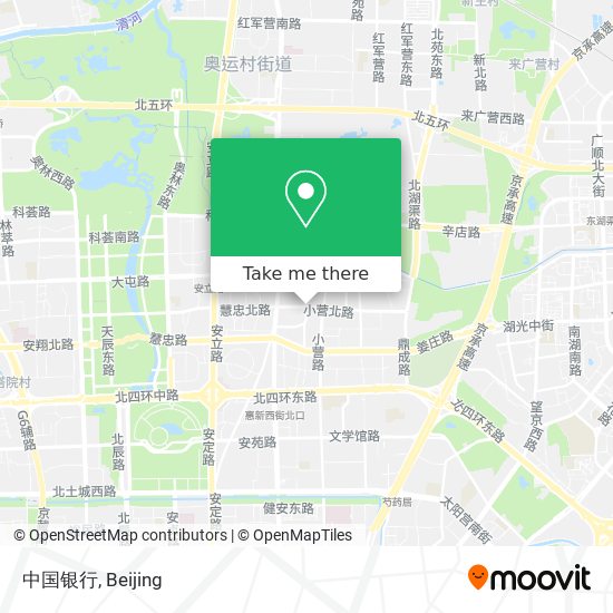 中国银行 map