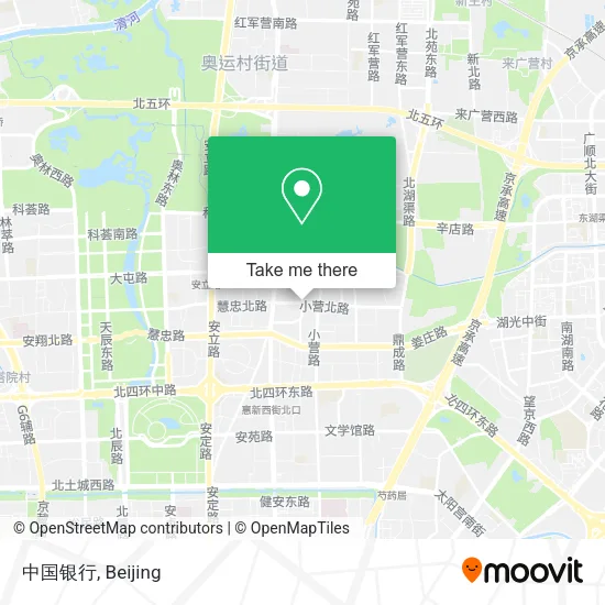 中国银行 map
