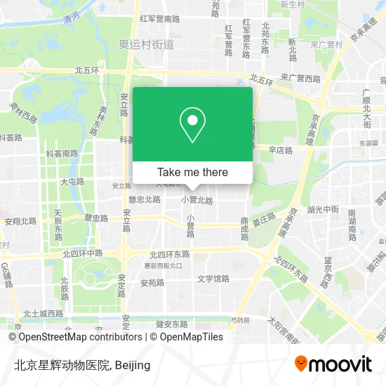 北京星辉动物医院 map