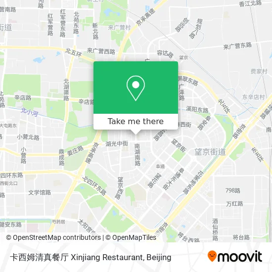 卡西姆清真餐厅 Xinjiang Restaurant map