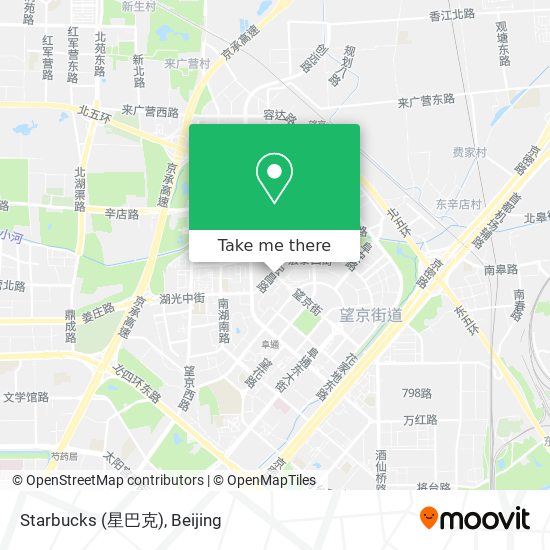 Starbucks (星巴克) map