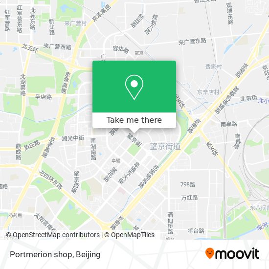 Portmerion shop map