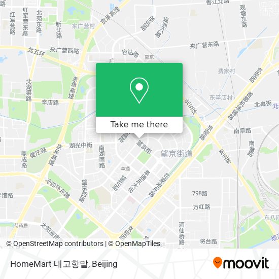 HomeMart 내고향맡 map