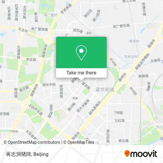 蒋忠洞猪蹄 map