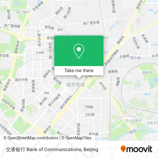 交通银行 Bank of Communications map