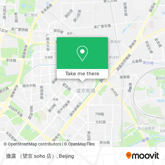 撒露 （望京 soho 店） map