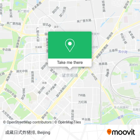 成藏日式炸猪排 map