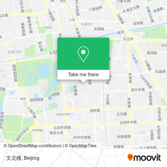 文北楼 map