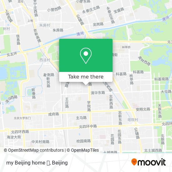 my Beijing home 🤗 map