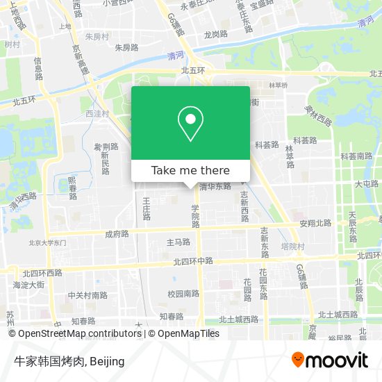 牛家韩国烤肉 map