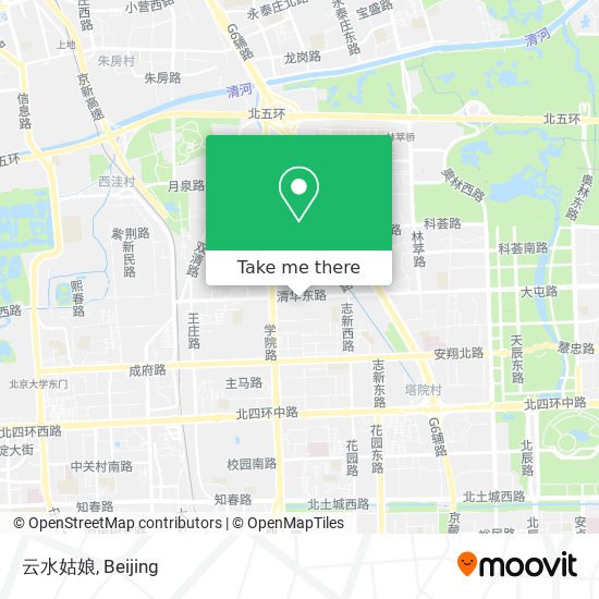 云水姑娘 map